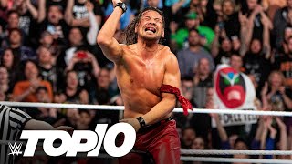 Shinsuke Nakamura’s greatest moments WWE Top 10 Jan 24 2021 [upl. by Haida]