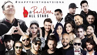 RedOne amp ALLSTARS  HappyBirthdaySidna Exclusive Music Video  2108 عيد ميلاد سعيد سيدنا [upl. by Courtenay]