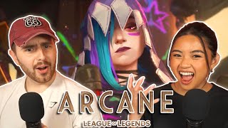 IT LOOKS PERFECT  Arcane Season 2 OFFICIAL TRAILER REACTION [upl. by Notxed]