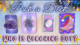 Who Is Reaching Out Soon amp What Do They Want to Say ☎️💬 Detailed Pick a Card Tarot Reading ✨ [upl. by Negyam]