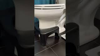 Squatty Potty Toilet stool help whigh toilets amp short legs [upl. by Felder]