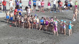 Buena participación en el I Triatlón Divertido [upl. by Reivaz]