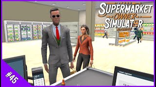 Supermarket Owner Simulator  Business 45  The Man in Grey  PS5 [upl. by Delwin]