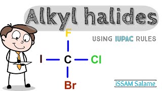 IUPAC nomenclature of branched alkyl halides [upl. by Kcirttap]