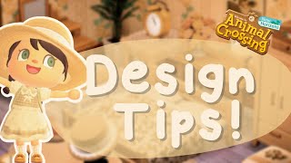 8 Tips amp Tricks to make beautiful interior builds  Animal Crossing New Horizons [upl. by Mychal]