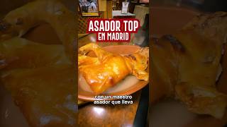 Asador TIPICO SEGOVIANO en Madrid 🐷 [upl. by Yrreg]