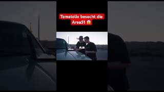 Tomatolix besucht die Area51 area51 youtube deutschland viralshort [upl. by Erdna777]