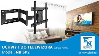 NB SP2  obrotowy uchwyt z długim ramieniem do telewizorów LCD LED Plazma 40”70” [upl. by Alessandro]