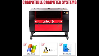 DIY OMTech 60W CO2 Laser Engraver and Cutter REVIEW [upl. by Henka]