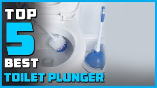 Best Toilet Plunger in 2024  Top 5 Toilet Plungers Review [upl. by Airad]