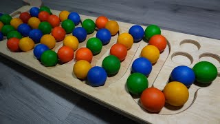 MARBLE RUN BIG WINDING TRACK GRAPAT BALLS [upl. by Neerac]