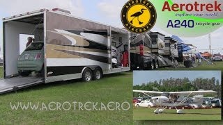 Aerotrek A240 traveling around the USA in comfort and style with your car and Aerotrek LSA [upl. by Lussi149]