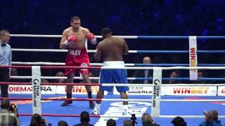 Kubrat Pulev vs Samuel Peter  Round 1 [upl. by Anavoj921]