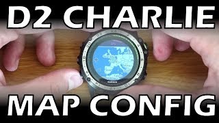 Garmin D2 Charlie  Map Configuration [upl. by Pangaro752]