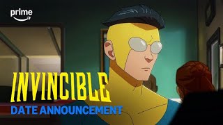 Invincible S3 Date Reveal  Prime Video [upl. by Bary826]