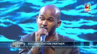 Maldivian Idol Gala Round  Naazuku Loabi  Zaleef [upl. by Lyrahc]