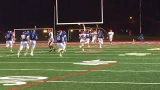 Rancocas Valleys Iverson Clement breaks a 44yard TD run [upl. by Lebyram]