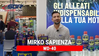 EICMA 2023 con SGR Mirko Sapienza di WD40 [upl. by Maag]