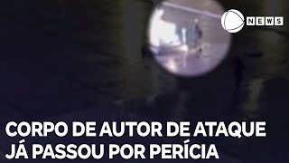 Corpo de autor de atentado no STF já passou por perícia [upl. by Ninerb998]