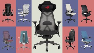 ASUS ROG Destrier Chair vs Herman Miller vs Steelcase vs Haworth vs Secretlab  ULTIMATE COMPARISON [upl. by Nosreme]