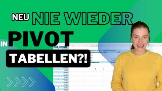 NEU in Excel GRUPPIERENNACH und PIVOTMIT einfach erklärt –Datenanalyse ohne PIVOT Tabelle [upl. by Silber]