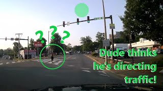 Dashcam DMV  Directing Traffic [upl. by Boardman49]