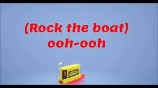 Rock the Boat dont rock the boat baby The Hues Corporation  LYRICS [upl. by Edithe]