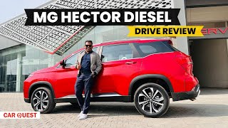 2024 Powerful MG Hector Diesel starts at just Rs 175 Lakh  Drive Review  Car Quest [upl. by Weidner]