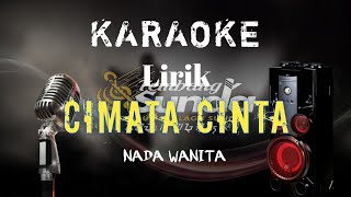 🔴Cimata cinta  BAH DADENG karaoke Bajidor KORG PA700 NADA WANITA LIRIK‼️‼️ [upl. by Aikehs]