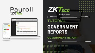 ZKPayroll  Reports  Government Reports [upl. by Kutzenco]