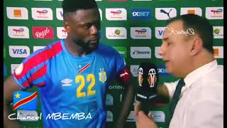 Réaction de Chancel MBEMBA après le match RDC 11 ZAMBIE [upl. by Steady194]