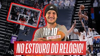 TOP 10 COM CAIO TEIXEIRA 24  CESTA NO ÚLTIMO SEGUNDO [upl. by Gaskin]