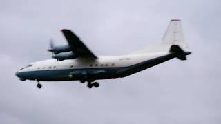 Cavok Air Antonov An12BP URCBG arriving into Dublin  3rd November 2024 [upl. by Carolus198]