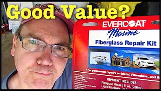 Fiberglass Repair Kit  is it worth it A look at the Evercoat Marine Kit [upl. by Nies]