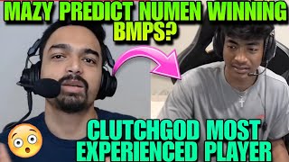 Mazy Prediction NUMEN In BMPS 😱 Clutchgod Most Experienced Player godlike clutchgod [upl. by Quirita]