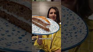 🥕🍌Mrkvová torta🍌🥕 recipe jedlo cookingrecipes recept food banan [upl. by Harwill]