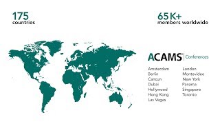 ACAMS  Association of Certified AntiMoney Laundering Specialists [upl. by Deedee]