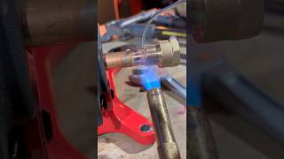 How to test copper pipework asmr howto diy plumbing subscribe youtubeshorts plumber [upl. by Bibby586]