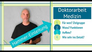 HammerEinleitung für die medizinische Promotion [upl. by Lammaj]