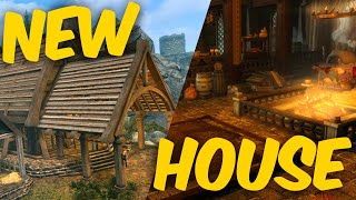 BEST NEW HOUSE IN SKYRIM ANNIVERSARY EDITION [upl. by Onurb]