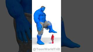 💥 Blue Hulk vs Red Hulk Who’s Stronger in a Stomp Battle 💥 gta [upl. by Buffum]