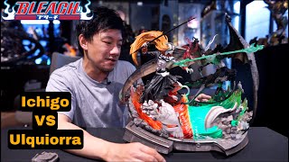 FIRST TIME ANIME BLEACH UNBOXING SUPER STATUE ICHIGO VS ULQUIORRA by FIGURAMA 15 JUTAAN MAN [upl. by Herald]