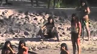 First closeup video of MashcoPiro tribe in Peru [upl. by Anelhtac]