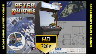 AfterBurner Arcade Full Playthrough with cheats 720p longplay [upl. by Ayotan136]