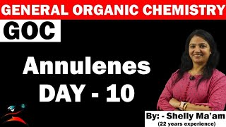 General Organic ChemistryGOCAnnulenes Concept Of Aromaticity Class11thNEETJEE [upl. by Floro]