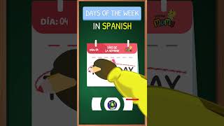 DAYS OF THE WEEK IN SPANISH FOR KIDS [upl. by Briana]