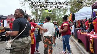 Tuskegee 100th Homecoming Day 1 1 of 3 skegee hbcu fall class 2024 football alabama fun [upl. by Shalom]