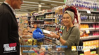 Helping with groceries for back to school courtesy of the Steinbach Auto Dealers [upl. by Adnola]