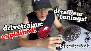 Drivetrains explained part 4 of 4 rearfront Derailleur tuning LTWOO [upl. by Trip]