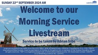 Morning Service Sunday 22nd September 2024 [upl. by Isador]